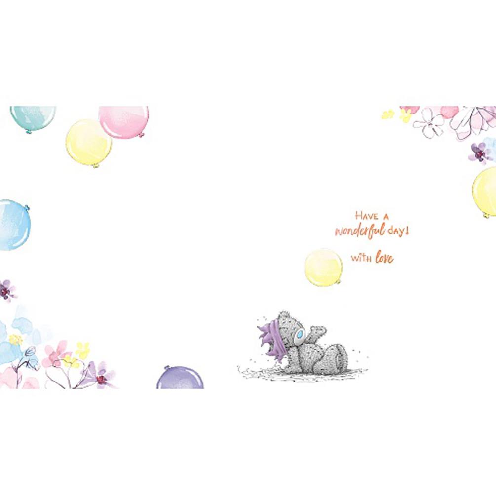 Amazing Friend Me to You Bear Birthday Card Extra Image 1